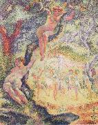 Henri Edmond Cross The Clearing oil painting on canvas